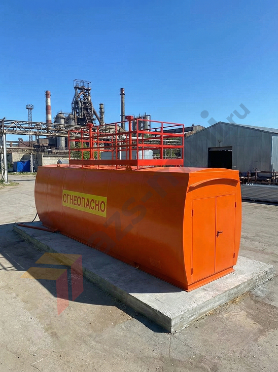 Контейнер хранения топлива на производстве